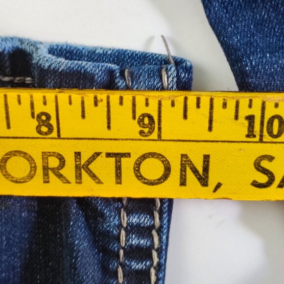 Silver Jeans Suki low-rise flare denim blue women's size W28 / L32 - Picture 14 of 14